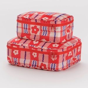 Baggu x Sandy Liang packing cubes